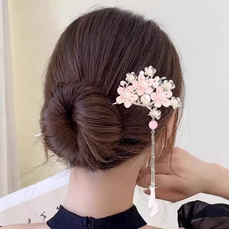 ซูเปอร์ Fairy Tassels ดอกไม้ปิ่นปิ่นผู้หญิงสไตล์ใหม่อารมณ์ที่สวยงามปิ่นปิ่น รูปที่ 4