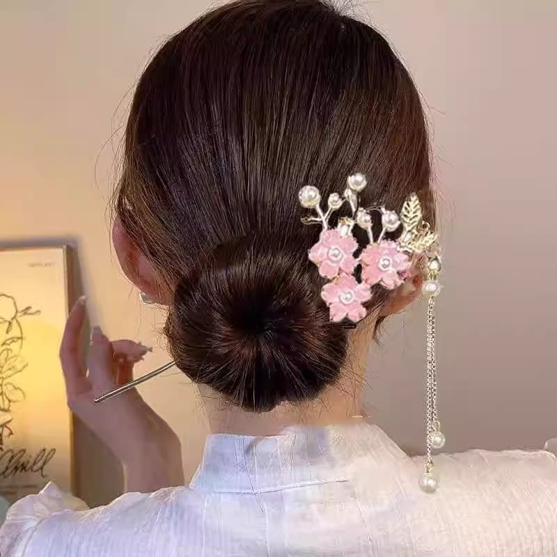 ซูเปอร์ Fairy Tassels ดอกไม้ปิ่นปิ่นผู้หญิงสไตล์ใหม่อารมณ์ที่สวยงามปิ่นปิ่น รูปที่ 5