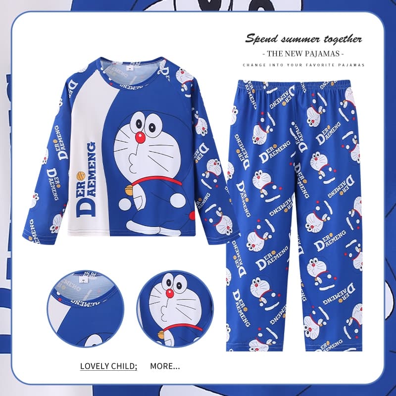 Flash Sale เสื้อผ้าเด็ก KT Cat Teen แขนยาวรอบคอสวมใส่ชุดนอนเด็กชายหรือเด็กหญิงหวานสําหรับ 5 - 6 ปี รูปที่ 8