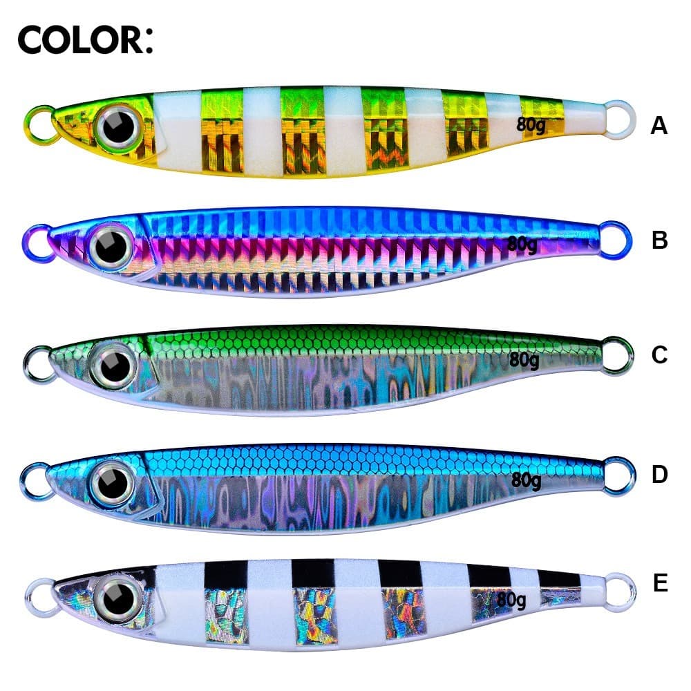 CISEA F180 เหยื่อยาง ปลา ตกปลา ตกปลา เหยื่อจิ๊ก เหยื่อ FISH LURE 14g 21g 28g 40g 60g 80g รูปที่ 3