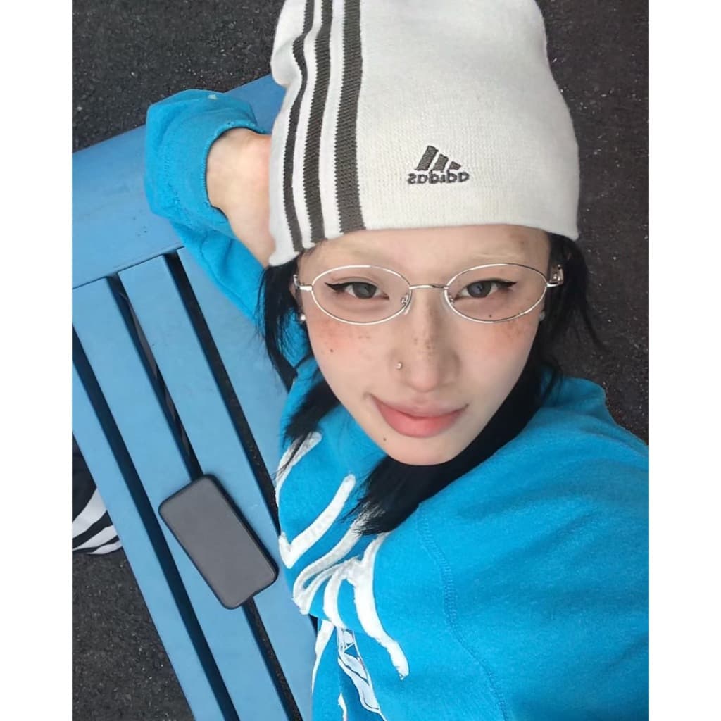 Elliptical กรอบโลหะแว่นตาผู้หญิงผู้ชายกรอบสไตล์ญี่ปุ่น รูปที่ 4