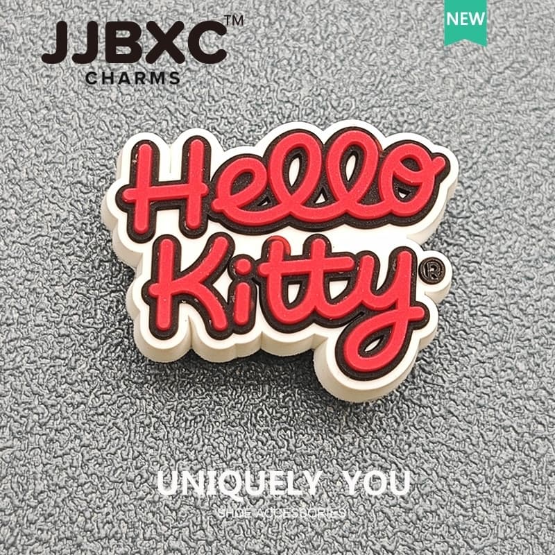 JJBXC ตัวติดรองเท้า charm การ์ตูนแมวน่ารัก สีแดง สีฟ้า พร้อมโบว์ แฟชั่น DIY สำหรับเด็กและผู้ใหญ่ อุปกรณ์ตกแต่งรองเท้า รูปที่ 6