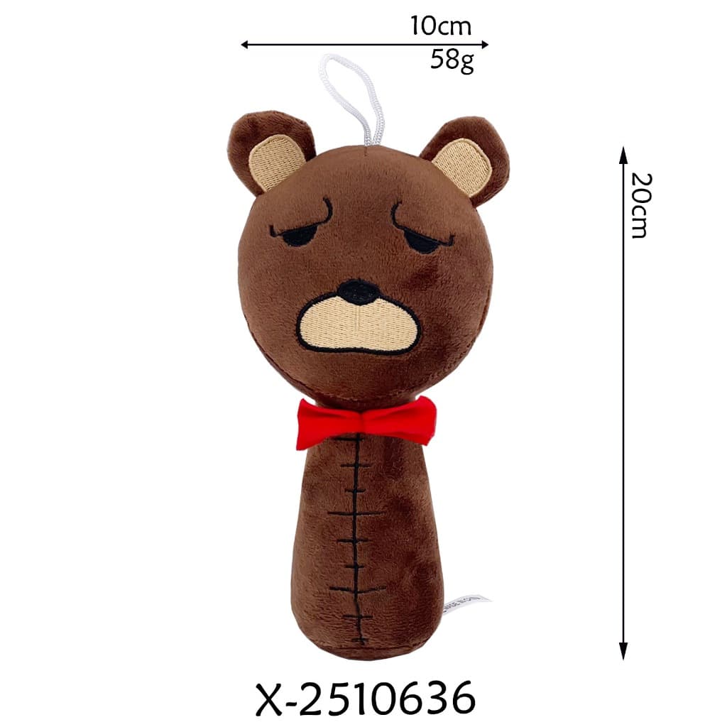 Sprunki Plush Toy Sprunki Incredibox เกมสีเทา Venda Oren ตุ๊กตาตุ๊กตากระเป๋าจี้ รูปที่ 9
