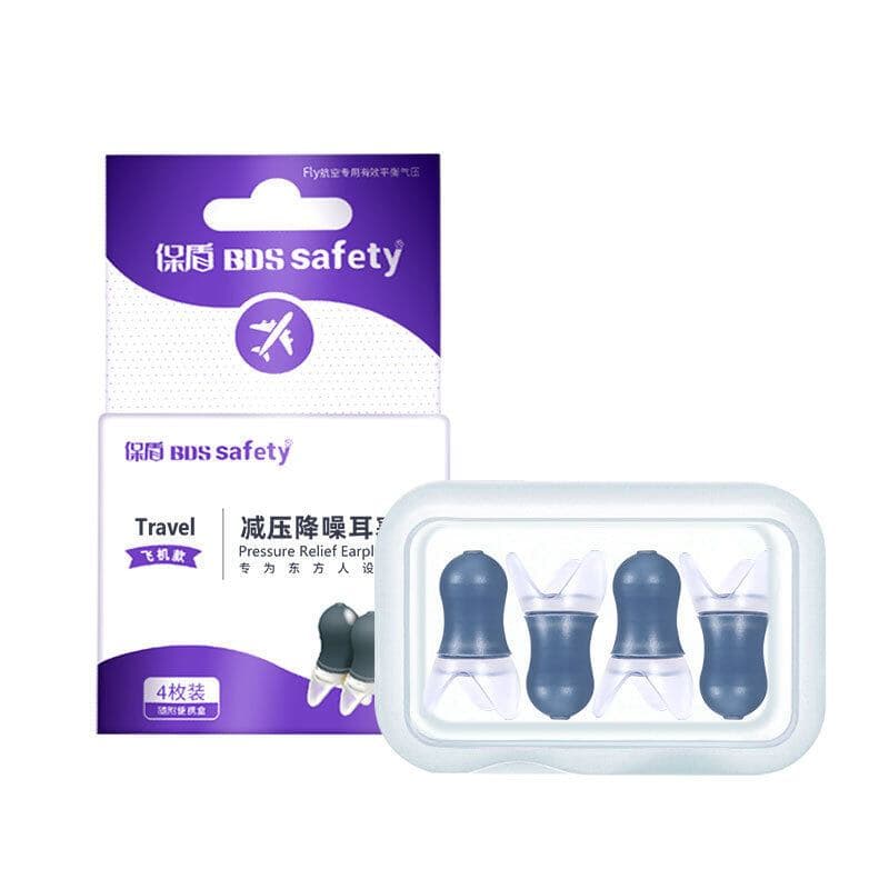 Professional aviation flight silicone earplugs for adults or children,noise reduction and reduce ear pain caused by changes in air pressure รูปที่ 7