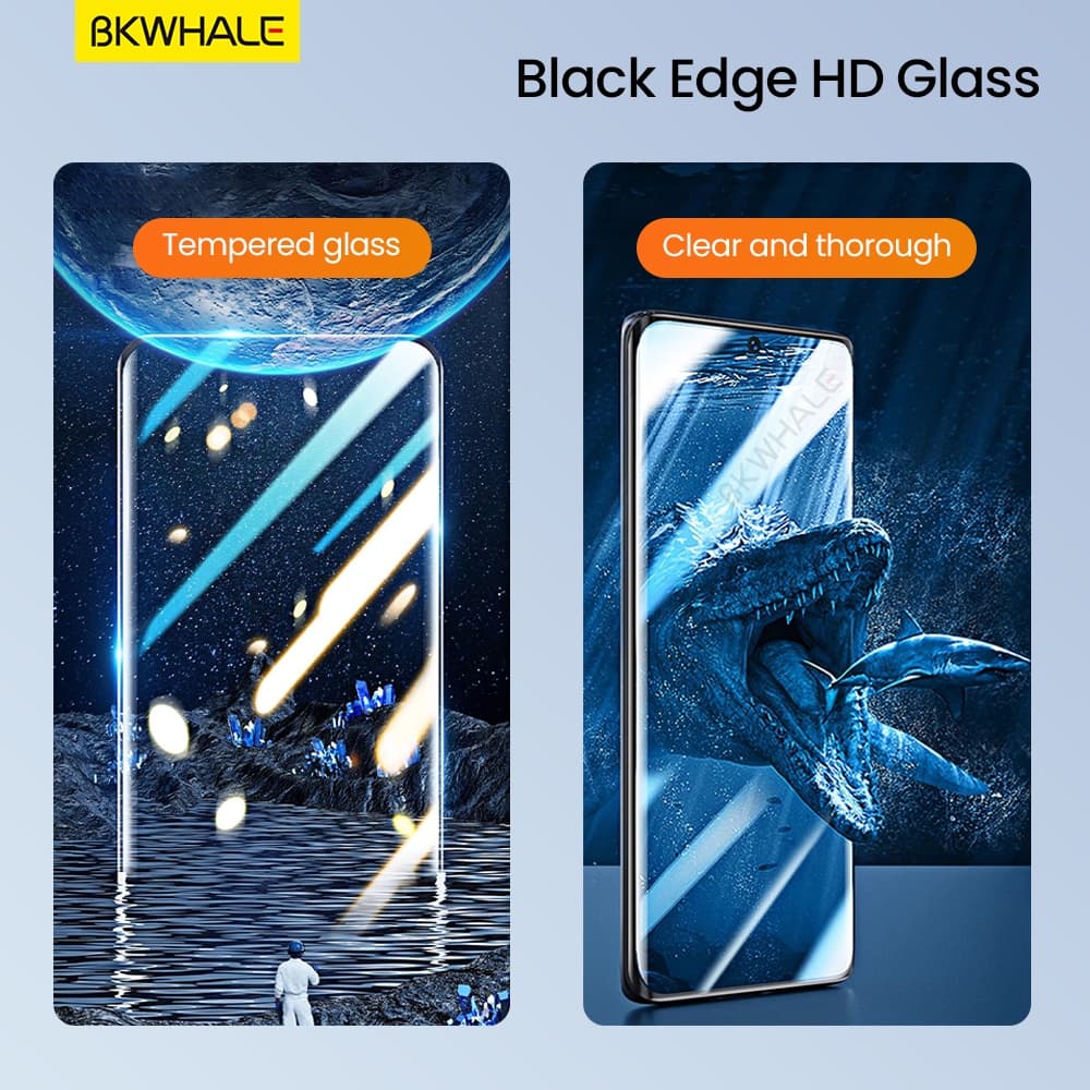 BKWHALE ติดตั้งง่ายกระจกนิรภัยสําหรับ Xiaomi Redmi Note14 Pro 15 15C 14C 13 หมายเหตุ 12 11 12S 11S K60 K70 E K80 Ultra K90 Pro Max Note13 Note15 Pro + Turbo 3 4 ป้องกันหน้าจอฟิล์ม รูปที่ 9