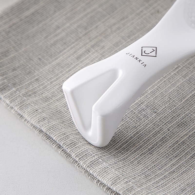 ทัพพีตักข้าวพลาสติก - ไม่ติดข้าวและทนความร้อน | Non-Stick & Heat-Resistant Rice Scoop with Ergonomic Handle รูปที่ 5