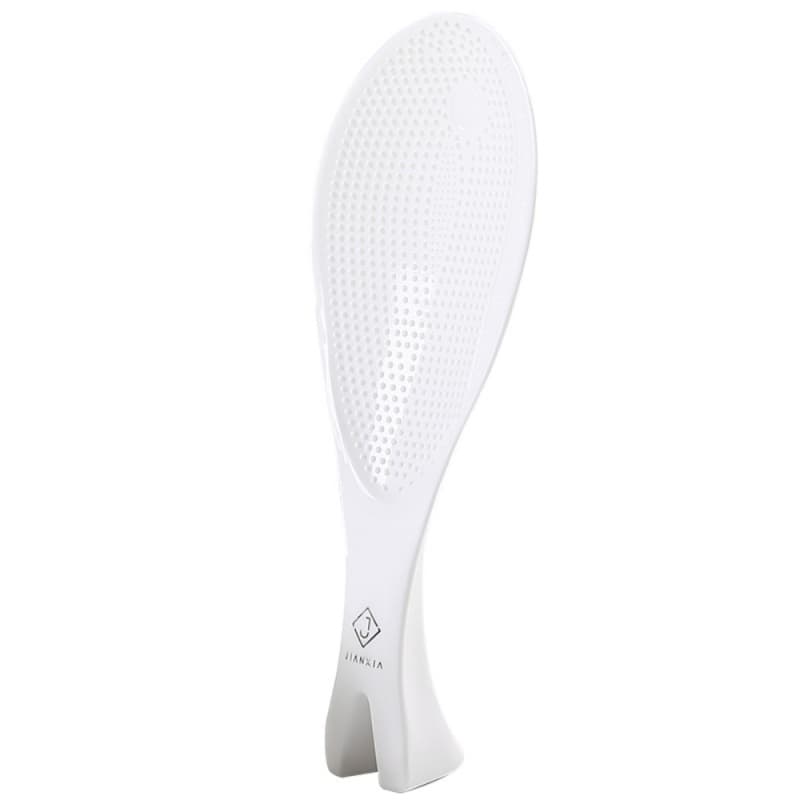 ทัพพีตักข้าวพลาสติก - ไม่ติดข้าวและทนความร้อน | Non-Stick & Heat-Resistant Rice Scoop with Ergonomic Handle รูปที่ 9
