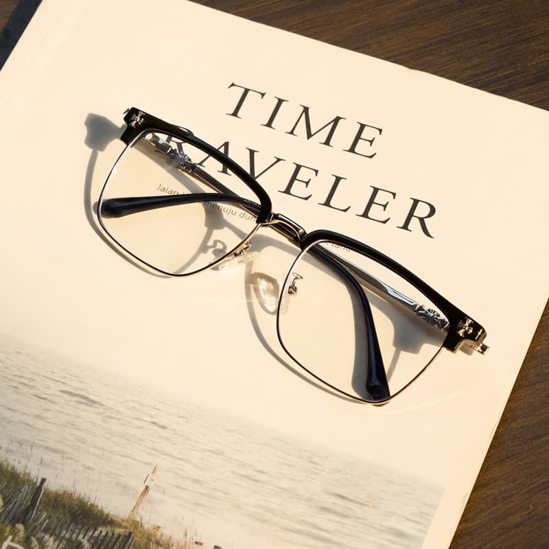Cyxus Square Frame Blue Light Blocking Glasses with Business-like Design ได้อย่างมีประสิทธิภาพ 8252 รูปที่ 7