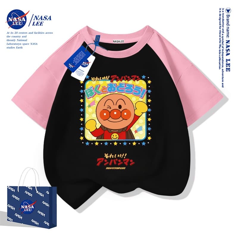 เสื้อยืดแขนสั้นเด็ก NASA ผ้าฝ้ายขาว ลายอันปังแมน สไตล์แฟชั่น ใส่ได้ทั้งเด็กชายและเด็กหญิง รูปที่ 7