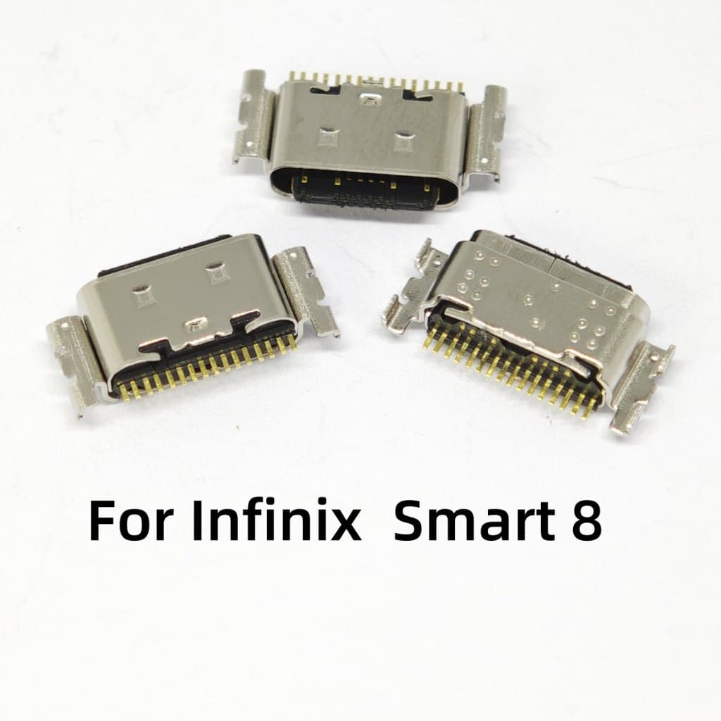 5-50PCS สําหรับ Infinix Smart 8 X6525 USB ชาร์จพอร์ต Dock Board Charger Connector ซ็อกเก็ต Flex Cable รูปที่ 1