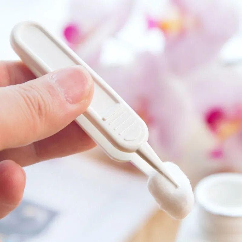 คลิปทําความสะอาดจมูกเด็กแหนบหู Naval ทําความสะอาดเด็กทารกขุด Booger Safety Care หัวกลม Clamp Forceps จมูกเด็กทารก Nostril ทารกแรกเกิด Body Care พลาสติกสําหรับ Ea รูปที่ 8