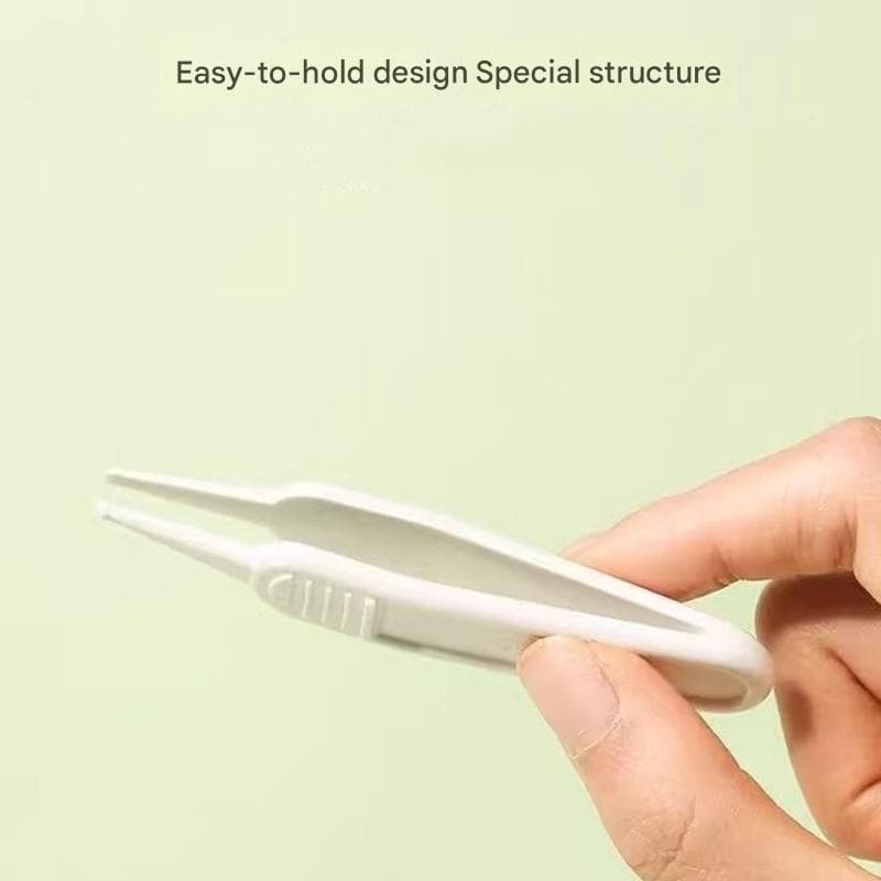 คลิปทําความสะอาดจมูกเด็กแหนบหู Naval ทําความสะอาดเด็กทารกขุด Booger Safety Care หัวกลม Clamp Forceps จมูกเด็กทารก Nostril ทารกแรกเกิด Body Care พลาสติกสําหรับ Ea รูปที่ 7
