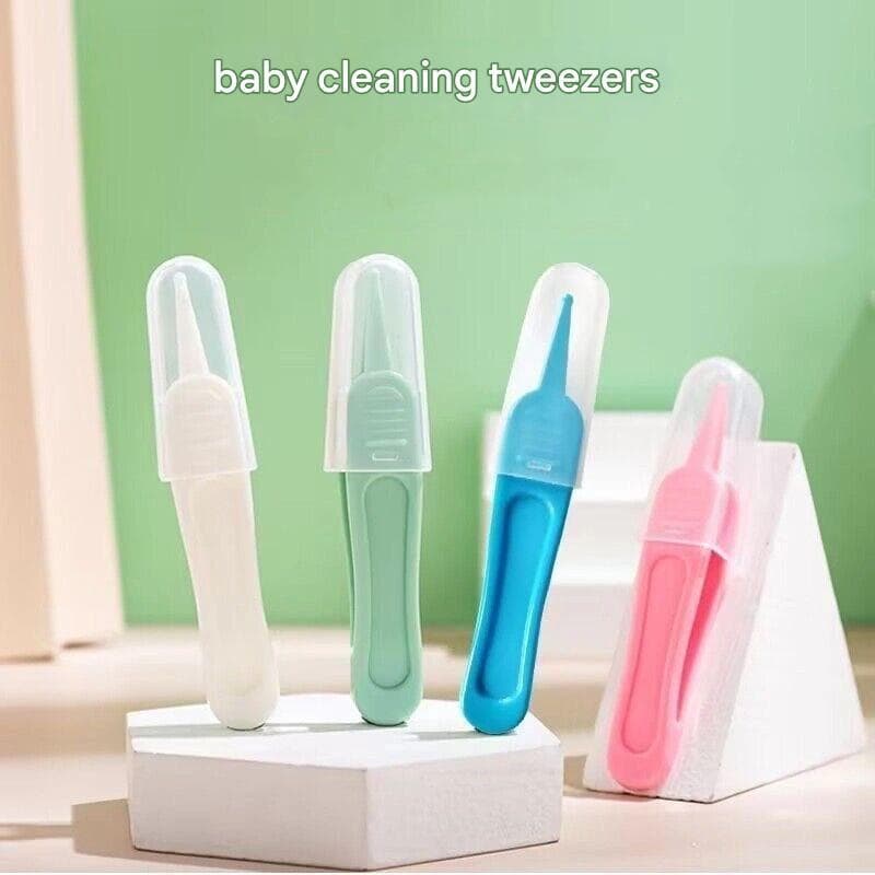 คลิปทําความสะอาดจมูกเด็กแหนบหู Naval ทําความสะอาดเด็กทารกขุด Booger Safety Care หัวกลม Clamp Forceps จมูกเด็กทารก Nostril ทารกแรกเกิด Body Care พลาสติกสําหรับ Ea รูปที่ 2