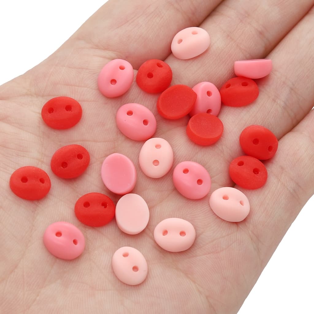 20ชิ้นอะคริลิน่ารักจมูกสีชมพูหมูจมูกอุปกรณ์เสริมตุ๊กตาตุ๊กตาจมูกแพทช์ทําเองตุ๊กตาทํามือ รูปที่ 3