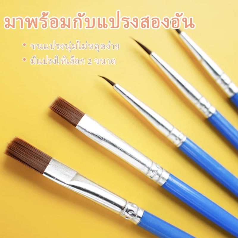 จิตรกรรม ระบายสีตามตัวเลข 30*40 ซม ระบายสีตามตัวเลข ภาพวาดตกแต่งอะคริลิก ของขวัญที่ดีที่สุดสำหรับเด็ก ของขวัญ DIY เฟรมระบายสี ภาพติดผนังแต่งบ้านขนาดใหญ่ ตกแต่งบ้าน ของเล่นวาดภาพ รูปที่ 5