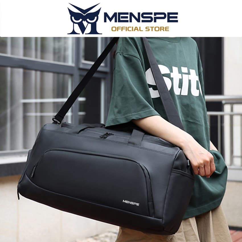 Menspe กระเป๋าออกกําลังกาย Unisex ความจุขนาดใหญ่ กระเป๋าเดินทาง รูปที่ 3