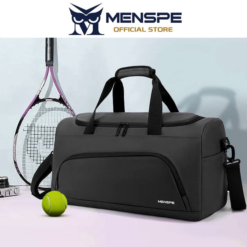 Menspe กระเป๋าออกกําลังกาย Unisex ความจุขนาดใหญ่ กระเป๋าเดินทาง รูปที่ 5