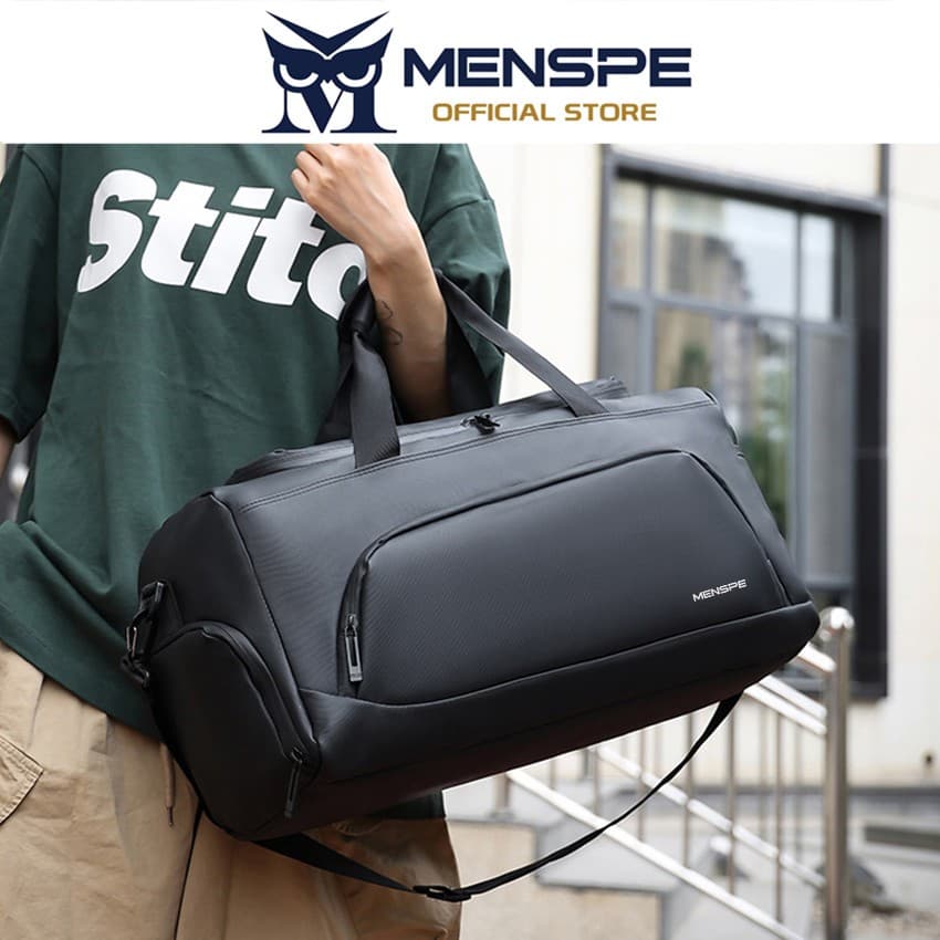 Menspe กระเป๋าออกกําลังกาย Unisex ความจุขนาดใหญ่ กระเป๋าเดินทาง รูปที่ 2