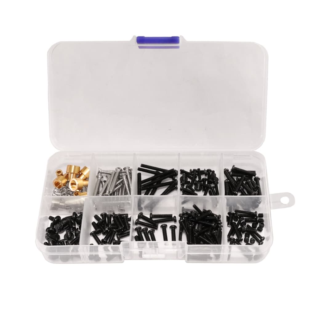 สําหรับ MN 1/12 MN82 LC79 RC รถความสูงคอลัมน์ 210PCS RC กล่องสกรู รูปที่ 1