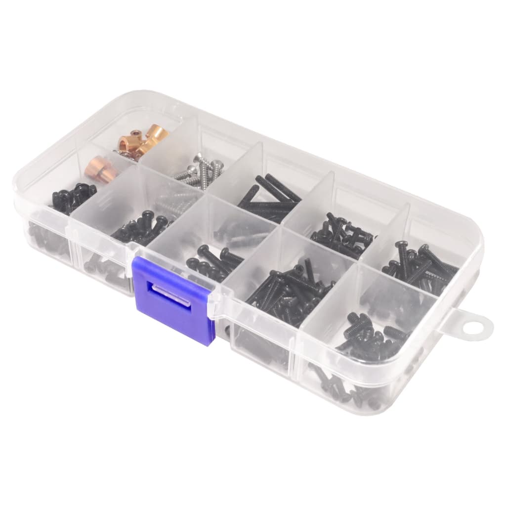 สําหรับ MN 1/12 MN82 LC79 RC รถความสูงคอลัมน์ 210PCS RC กล่องสกรู รูปที่ 2