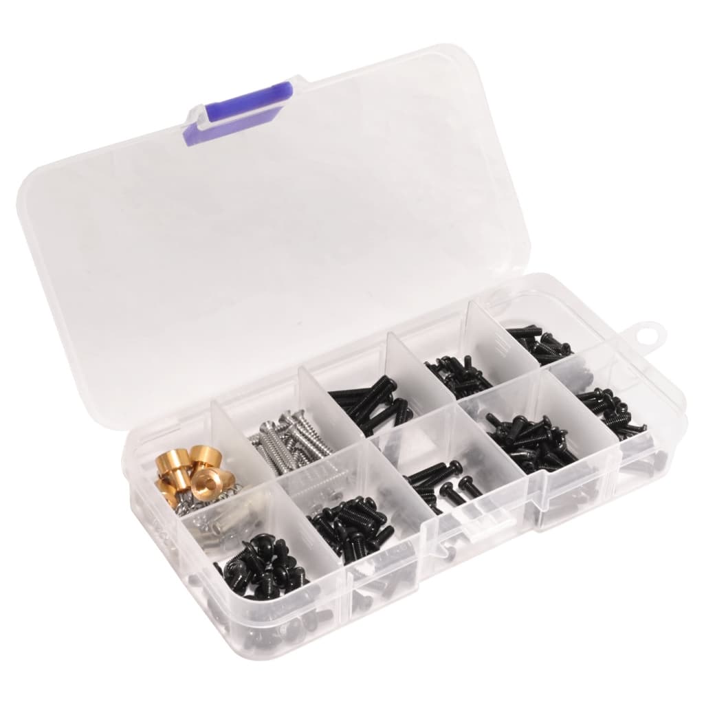 สําหรับ MN 1/12 MN82 LC79 RC รถความสูงคอลัมน์ 210PCS RC กล่องสกรู รูปที่ 3