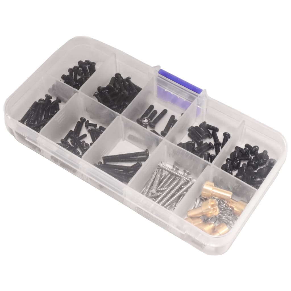 สําหรับ MN 1/12 MN82 LC79 RC รถความสูงคอลัมน์ 210PCS RC กล่องสกรู รูปที่ 4