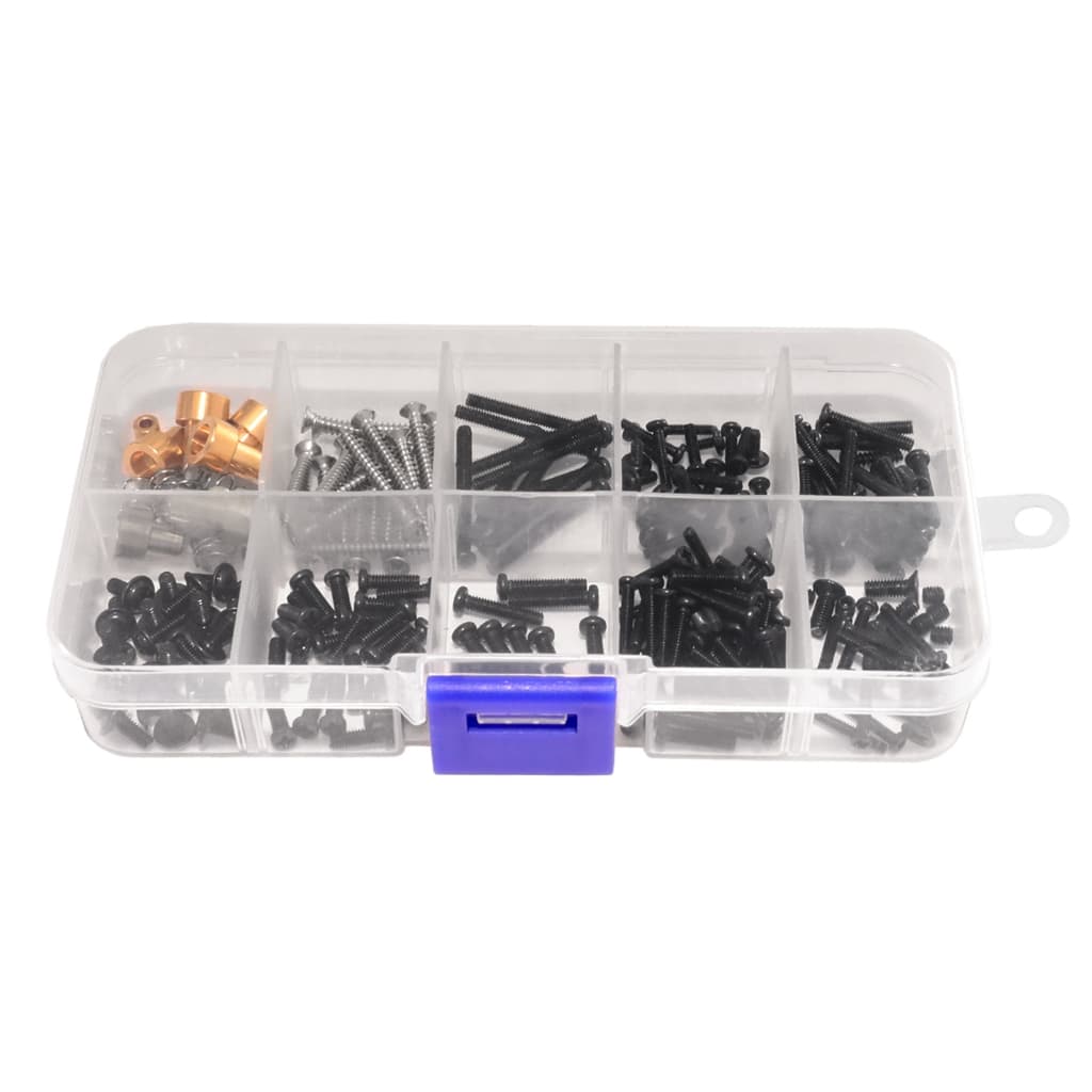 สําหรับ MN 1/12 MN82 LC79 RC รถความสูงคอลัมน์ 210PCS RC กล่องสกรู รูปที่ 5