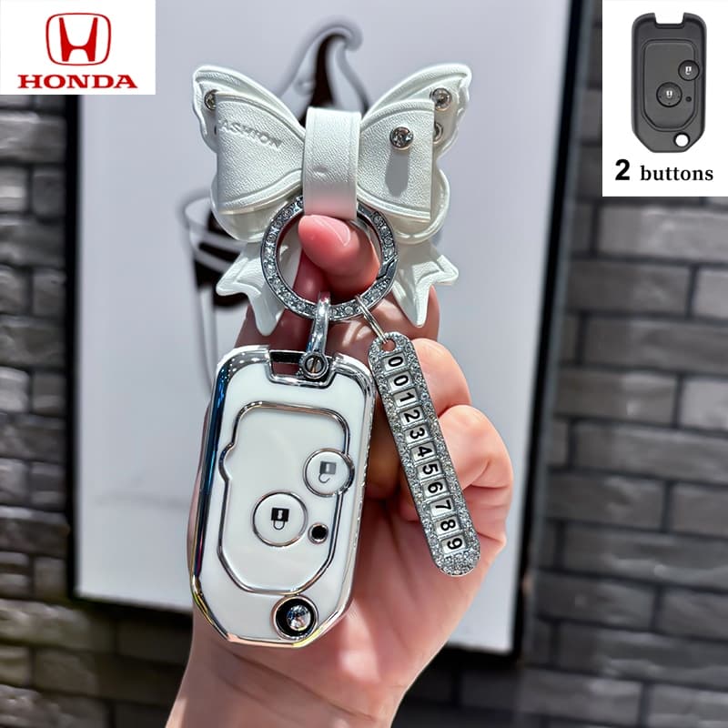 Civic FD CRV G3 City 2012 2013 Accord G8 Honda flip Key remote case Mobilio Jazz GE Insight 2011 Stream Brio Freed Odyssey พับกุญแจรถ รูปที่ 3