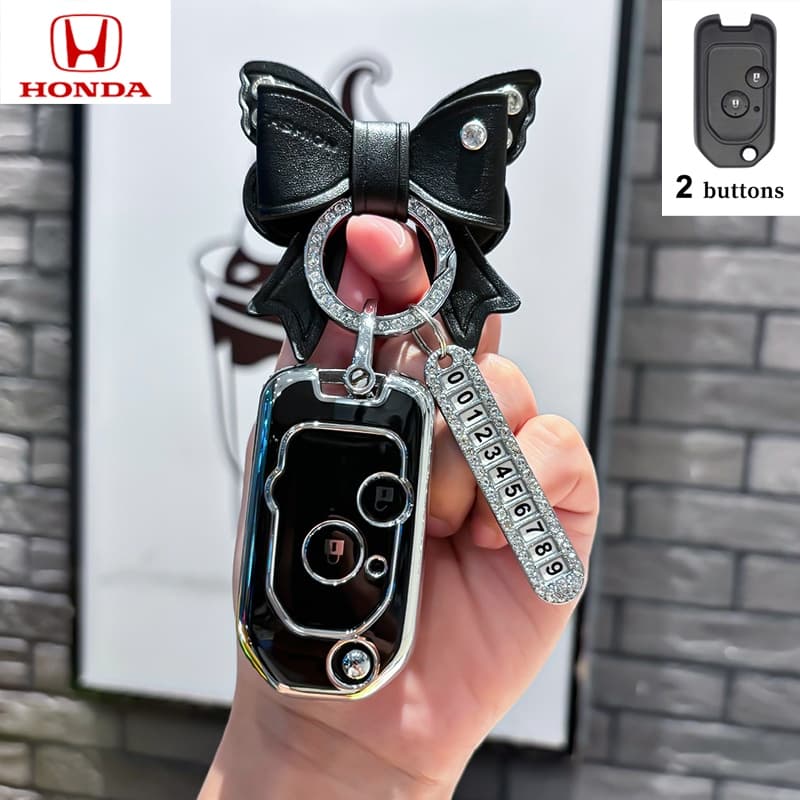 Civic FD CRV G3 City 2012 2013 Accord G8 Honda flip Key remote case Mobilio Jazz GE Insight 2011 Stream Brio Freed Odyssey พับกุญแจรถ รูปที่ 5