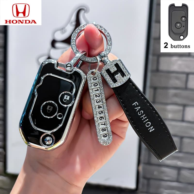 Civic FD CRV G3 City 2012 2013 Accord G8 Honda flip Key remote case Mobilio Jazz GE Insight 2011 Stream Brio Freed Odyssey พับกุญแจรถ รูปที่ 6