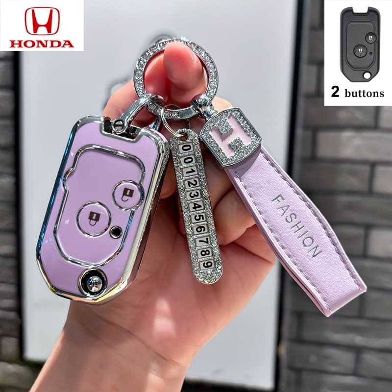 Civic FD CRV G3 City 2012 2013 Accord G8 Honda flip Key remote case Mobilio Jazz GE Insight 2011 Stream Brio Freed Odyssey พับกุญแจรถ รูปที่ 8