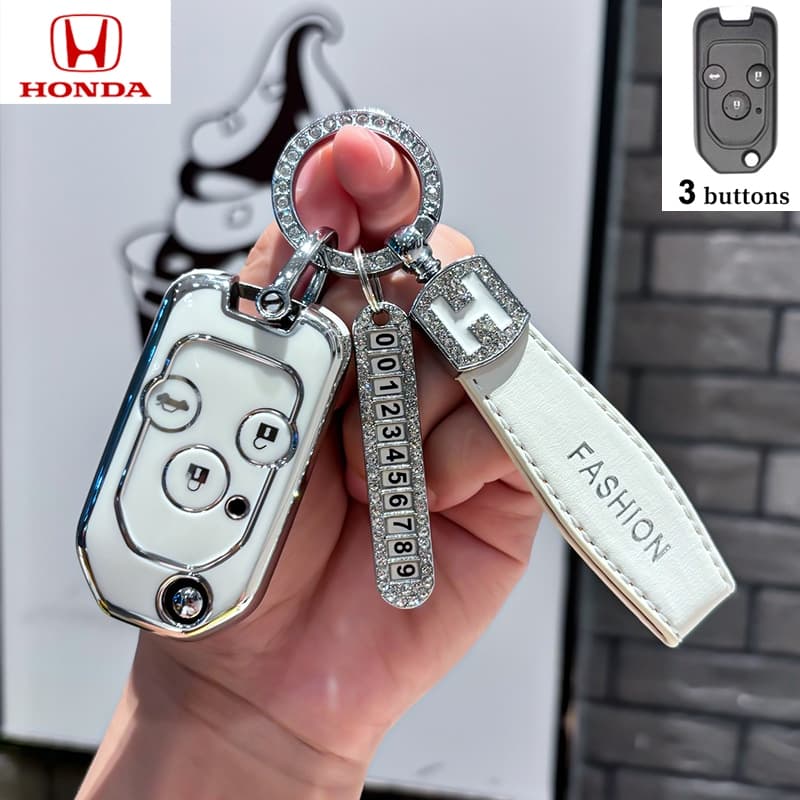 Civic FD CRV G3 City 2012 2013 Accord G8 Honda flip Key remote case Mobilio Jazz GE Insight 2011 Stream Brio Freed Odyssey พับกุญแจรถ รูปที่ 9