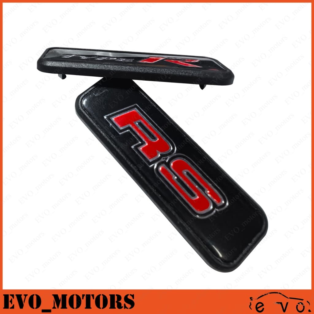 สําหรับ 2022 - 2025 Honda Civic FE / FL TYPE R สติกเกอร์จัดแต่งทรงผม 11th Civic Dashboard Air Outlet ตาข่าย RS Mugen โลโก้สัญลักษณ์ Badge Marker รูปที่ 6