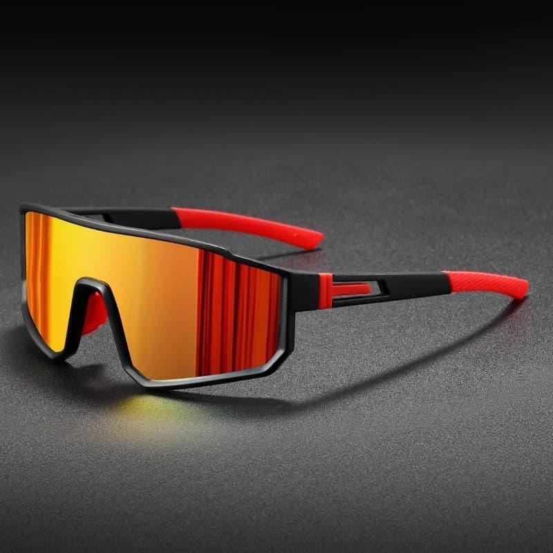 KAROS แว่นตาปั่นจักรยาน Unisex กลางแจ้งตกปลาท่องเที่ยวขับรถแว่นตากันแดดกีฬา UV400 ป้องกัน รูปที่ 1