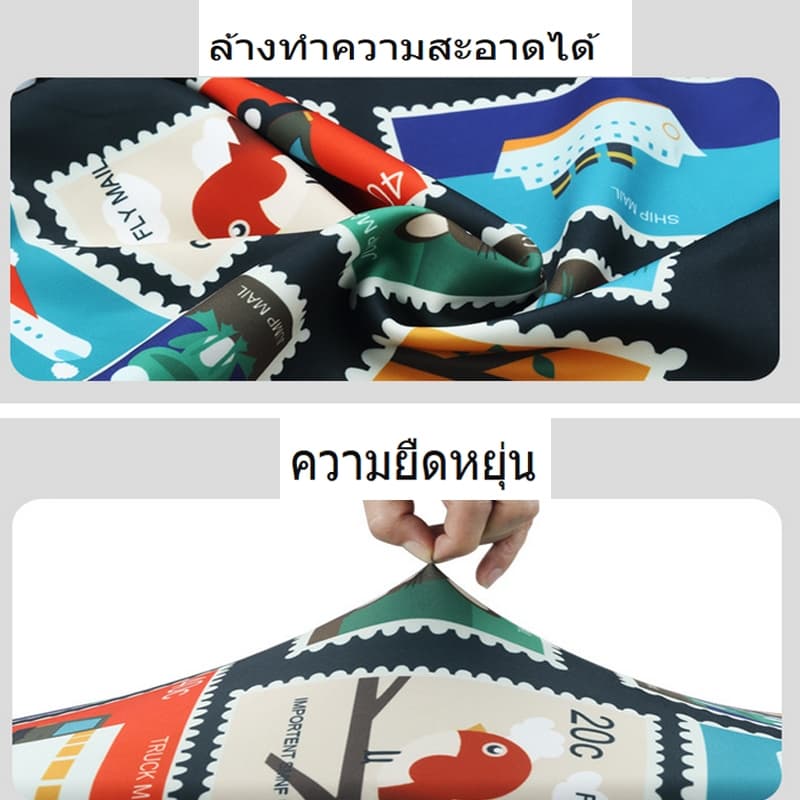 ผ้าคลุมกระเป๋าเดินทาง 18-32 นิ้ว ป้องกันฝุ่น ลดความเสียหาย ผ้ายึดได้เยอะ รูปที่ 3