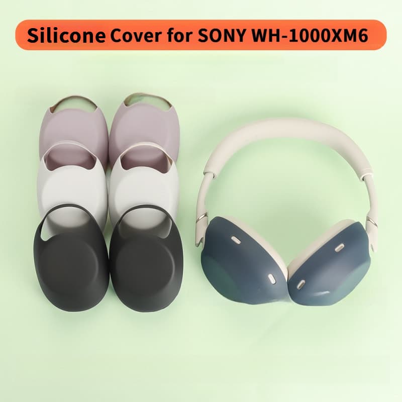 ใช้ได้กับหูฟัง SONY WH-1000XM6 ซิลิโคนครอบหูครอบคลุมหัวครอบหูฟังครอบคลุม รูปที่ 1