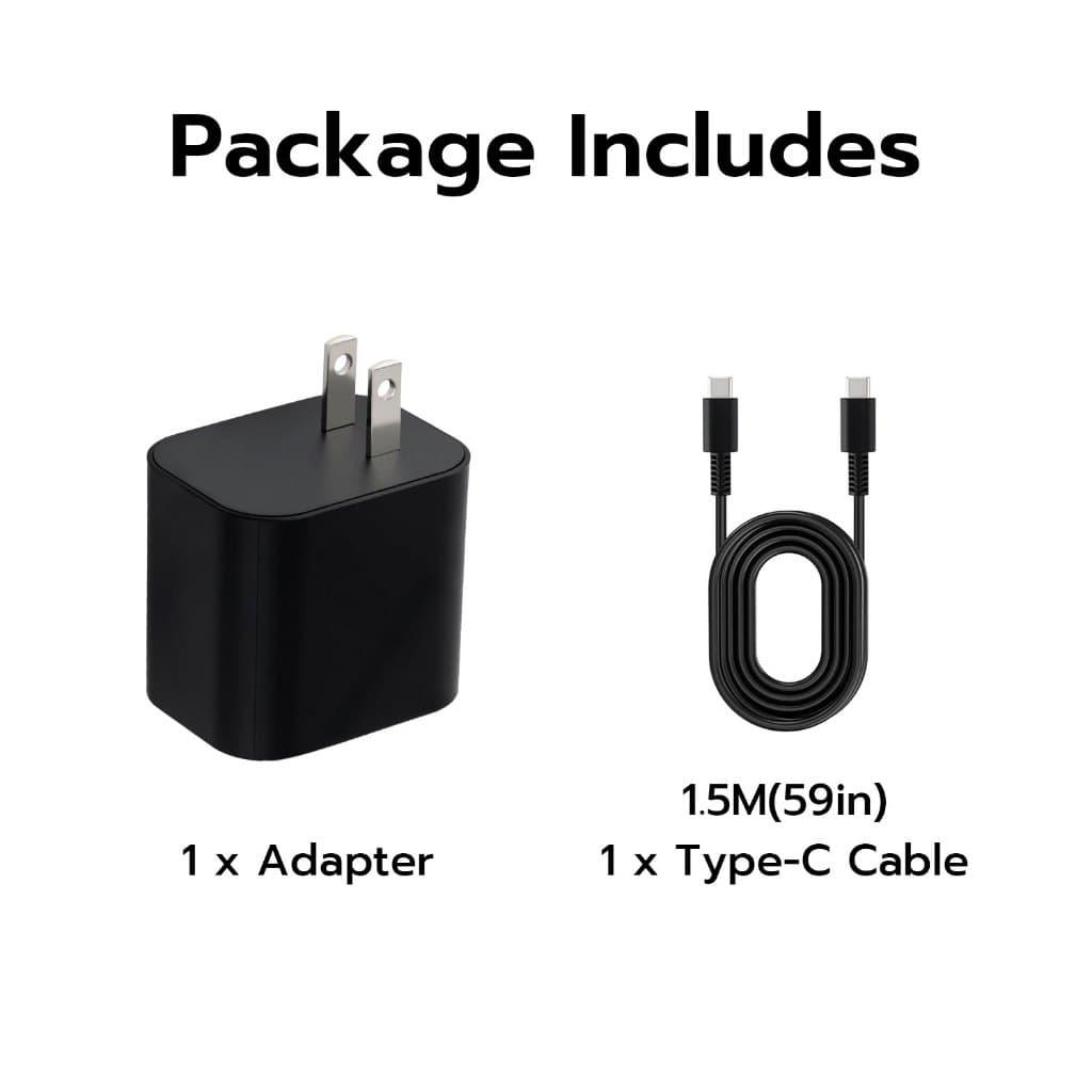 60W Power Supply Charger อะแดปเตอร์ AC สําหรับ Nintendo Switch 2 - ปลั๊ก US รูปที่ 8