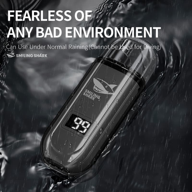 SmilingShark BM322 เครื่องเล็มขนจมูกไฟฟ้า มินิ มอเตอร์เสียงรบกวนต่ำ Type-C แบบชาร์จได้ ความสะดวกสบายโดยไม่ต้องดึงขนคิ้วผมที่ซักผ้าได้อย่างเต็มที่ รูปที่ 7