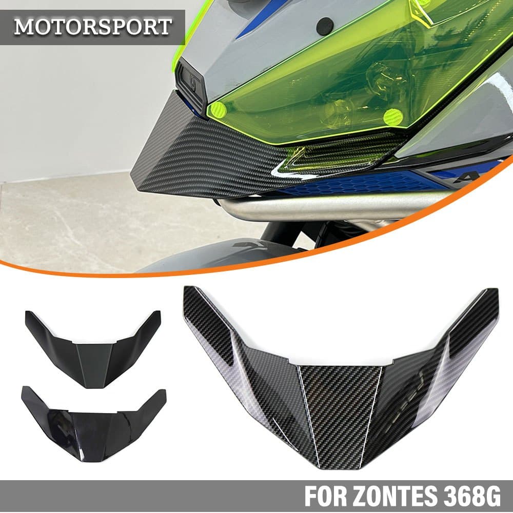 สําหรับ ZONTES 368G 400G 2024-2026 ดัดแปลงด้านหน้าปากนกปากปากอุปกรณ์เสริม 368G ปากล่างปีกคงที่ รูปที่ 1