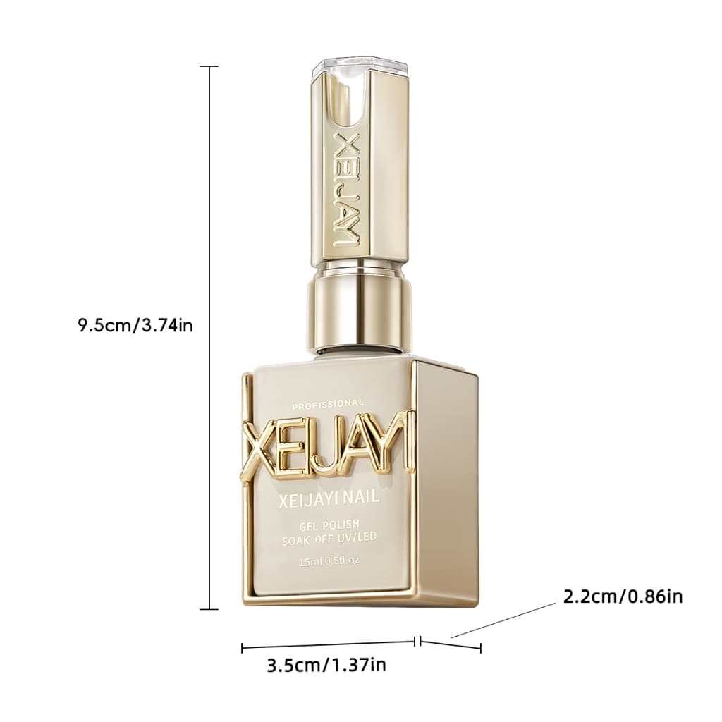 XEIJAYI 15 มล. ยาทาเล็บเจล สีน้ำตาลกาแฟอุ่นใหม่ ติดทนนาน ทนทาน เหมาะสำหรับร้านทำเล็บ รูปที่ 8