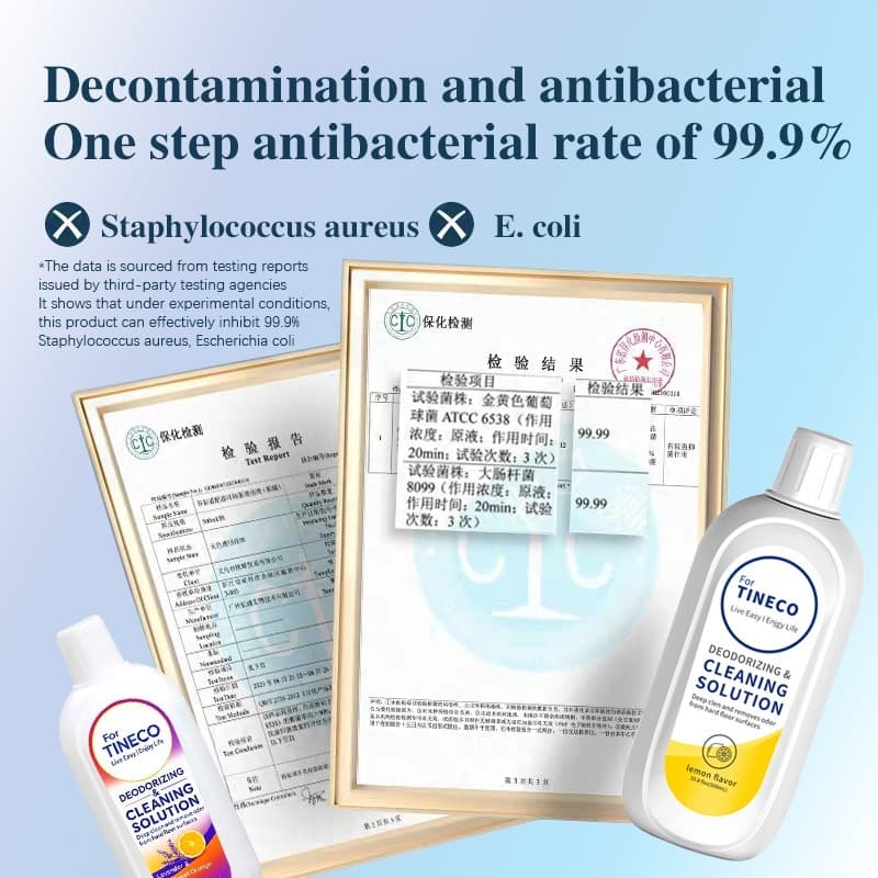 สําหรับ Tineco Multi-Surface Deodoing Cleaning Solution สําหรับ iFloor/Breze/Floor One S3/S5/Combo/S6/S7 Pro เครื่องซักผ้าเครื่องดูดฝุ่นแห้งเปียก รูปที่ 3