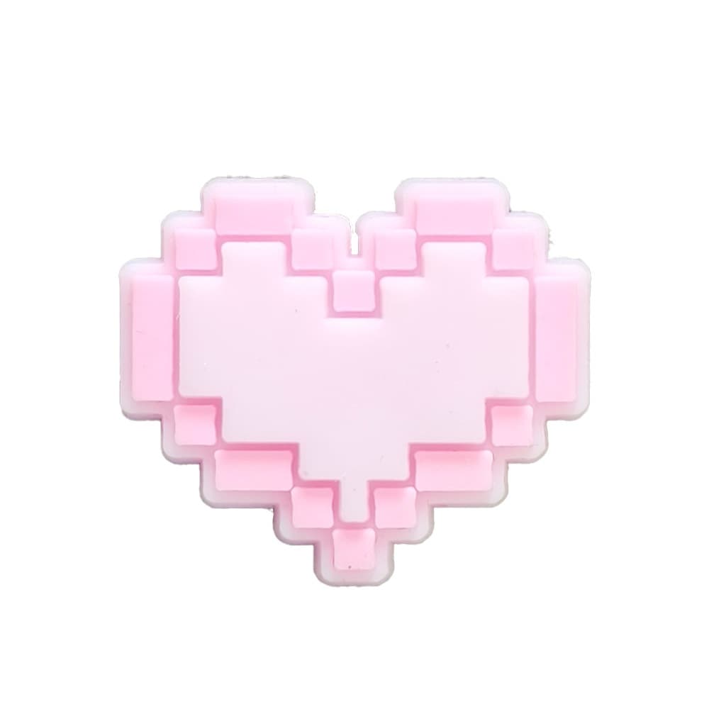 Charms DIY สีชมพู สำหรับประดับรองเท้าแตะ ของขวัญสนุกๆ สำหรับเด็ก รูปที่ 3