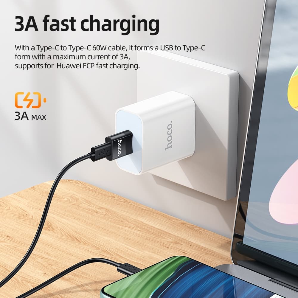 hoco. UA17 2in1 ADAPTER หัวแปลง ตัวแปลง สัญญาณ สายชาร์จ หัวแปลง USB Micro​ Type-c​ iP รูปที่ 6