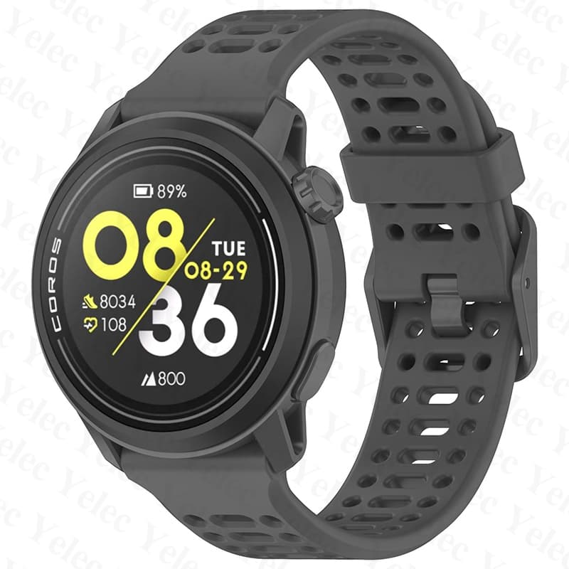 สายรัดซิลิโคนสําหรับนาฬิกา COROS PACE Pro/PACE 4/3/APEX 4/APEX 2 Pro/APEX 2/APEX Pro/APEX รูปที่ 9