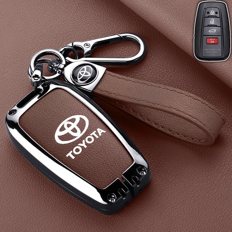 เคสกุญแจรีโมทรถยนต์ 234ปุ่ม สําหรับ Toyota cross g chr camry 2018-2023 cross 2023-2026 ของแต่งรถยนต์ พวงกุญแจ รูปที่ 4