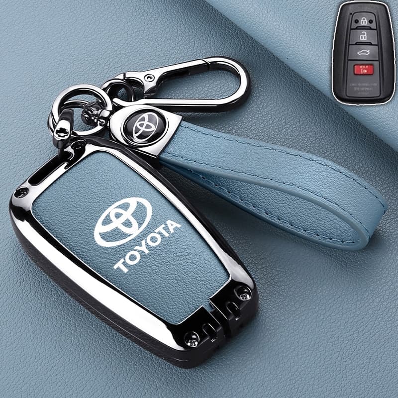 เคสกุญแจรีโมทรถยนต์ 234ปุ่ม สําหรับ Toyota cross g chr camry 2018-2023 cross 2023-2026 ของแต่งรถยนต์ พวงกุญแจ รูปที่ 1