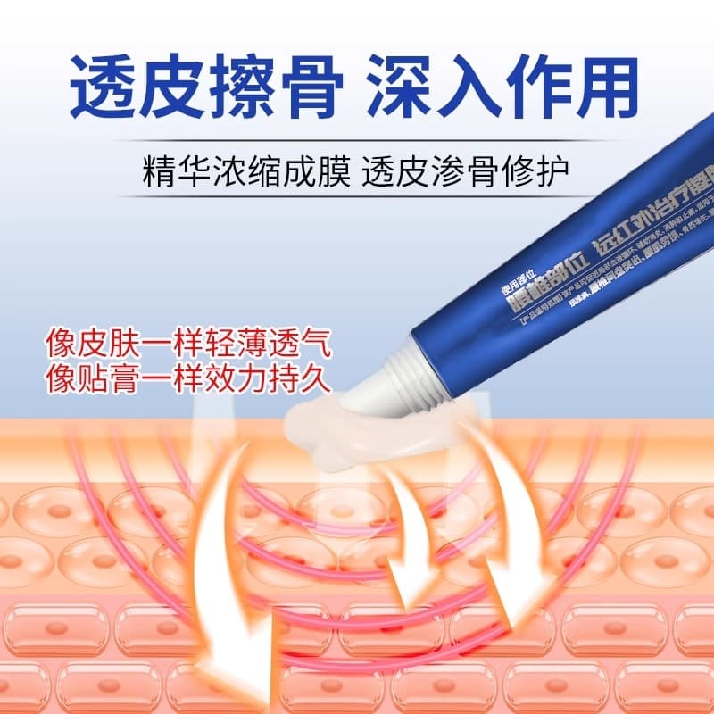 Zuyitang Lumbar Spine เจลประคบเย็นบรรเทากระดูกสันหลังส่วนเอว Intervertebrates Lumbar Sorenes Anesthesia ขยายปวด Far Infrared Treatment รูปที่ 3