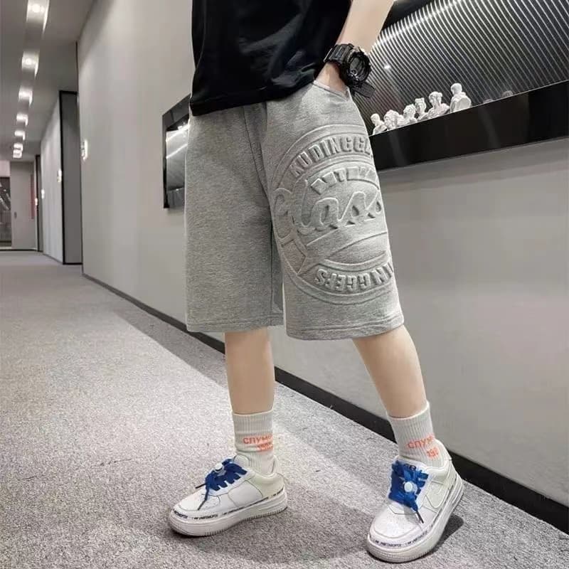 เตรียมจัดส่ง กางเกงขาสั้นเด็ก 110-160 กางเกงขาสั้นเด็กชาย 4 5 7 8 9 10 12 ปี รูปที่ 9