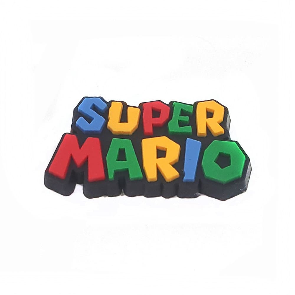 Hot Super Mario Charms DIY สำหรับรองเท้าแตะ การ์ตูนคลาสสิก ตกแต่งและของขวัญสำหรับเด็ก รูปที่ 3