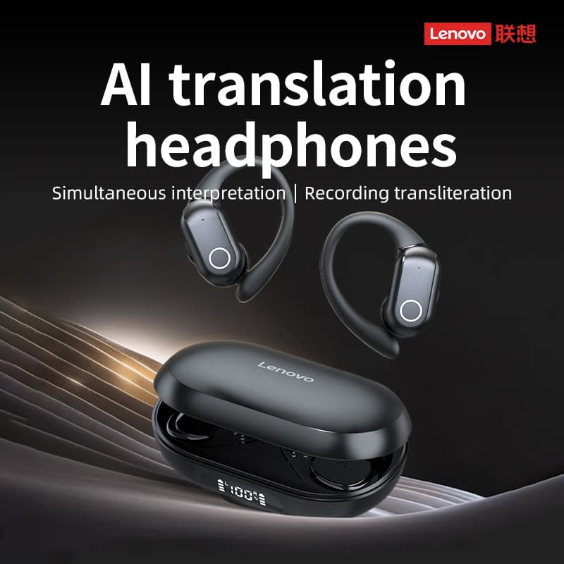 Lenovo TA310 True Wireless Bluetooth 5.4 Earbuds AI การแปลอัจฉริยะ เสียง Lossless ความละเอียดสูง กีฬา Sweatproof Secure Fit Voice Control รูปที่ 2